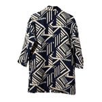 Old Navy Women Long Jacket Open Front Aztec Southwestern Country Size Small Blue Photo 1