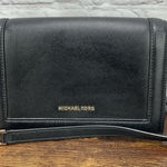 Michael Kors  Black Jet Set Large Full Flap Chain Crossbody‎ Bag Photo 0