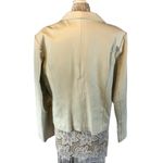 Vintage Leather USA ladies white leather Retro coat jacket size medium Photo 2
