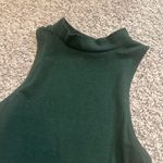 Silver Jeans Co Green Cut Out Fitted Tank Top Photo 4