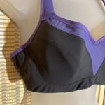 Torrid Active Gray and Purple Molded Underwire Cups Racerback Sports Bra 40B Photo 7