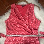 41 Hawthorn Polka Dot Dress Knee Length NWOT Pink Size M Photo 6