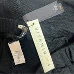 Vitamin A NWT  mesh jogger pants cover up black Sz M Photo 2