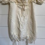 Mable Regency Cream Puff Sleeve Ruched Bodycon Mini Dress Elegant Doll Photo 10