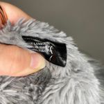 Samantha Sipos Seeing Stars Leather Faux Fur Lined Jacket Size Extra Small Gray Photo 11