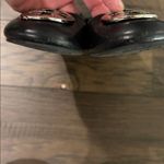 Tory Burch  Black and Silver Reva Ballet Flats Sz 7 Photo 4