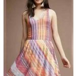 Anthropologie Dress Cecilia Prado Multicolor Knit Rainbow Stripe Small Photo 8