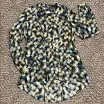 Nic+Zoe  Multicolor Patterned Button Down Shirt Photo 2