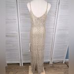 BARI JAY Sleeveless Maxi Dress w Cropped Jacket Style #4632 Gold Photo 4