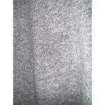 Magaschoni  Cashmere Turtleneck Sweater Gray Medium PETITE Soft Warm Rolled Hem Photo 5