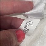 Lucky Brand  Peace Love Unity Hope crop T Shirt Red White Blue America size small Photo 7