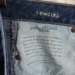 American Eagle  Size 4 Tomgirl Button Fly High Rise Distressed Skinny Jeans Cali Photo 7