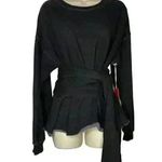 NWT La Detresse High Priestess Black Pullover Shirt Size Small Photo 0
