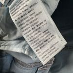 Levis Womens 32 Classic Bermuda Shorts Light Blue Denim Blue Jeans Stretch Photo 7