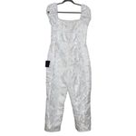 Lulus White Off the Shoulder Cropped Jumpsuit NWT Size Medium Wedding Jumpsuit Photo 2