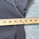 Free People Asymmetrical Tunic Top Charcoal Gray Stitching Short Sleeve XS TP Photo 6