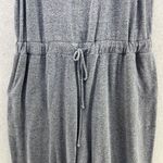 Venus  Women's Jumpsuit Sleeveless Pants Size 1X Heather Gray Drawstring Pockets Photo 11
