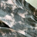 Old Navy Stretch Tech Black Purple Tie Dye Zip Ankle Jogger Pants Size Medium Photo 3