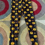 NWT Halloween Pumpkin Print Festive Fall Holiday Leggings Fits like a Women’s Small Multiple Photo 3