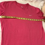 Nike  Dri-Fit Pink Short Sleeve Shirt Size Medium Photo 9
