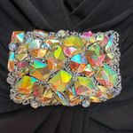 Mac Duggal Vintage  Y2K Black Long Sleeve Mini Dress Jewel Embellished Size 2 XS Photo 2