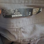 prAna  GRAY SHIRRED OPEN SIDE KNEE CAPRI ADJUSTABLE BELT WAIST PANTS WOMENS 2 Photo 10