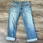 Miss Me Y2K Vintage Camo Flap Pocket Crystal Windsor Blue Jeans Size 26 🔲 Photo 2