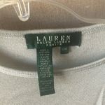 Ralph Lauren Lauren Women's Silver Long Sleeve Top petite medium Photo 2