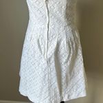 Lilly Pulitzer  Resort White Lace Strapless Dress Photo 4