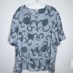 Vintage Voir Skirt Set‎ Blue Size XL Photo 6