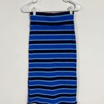Aerie Stripe Ribbed Midi Skirt Photo 0