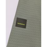 Lululemon  Grid Fleece Hiking Overshirt Laurel Green Medium Olive Snap Button Top Photo 4