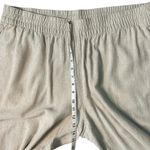 Old Navy  High Rise Linen Blend Wide Leg Casual Comfort Waistband Pant Tan Sz XL Photo 4