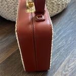 Luna Mini Leather & Rattan Box Bag Photo 3