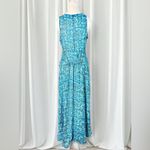 Derek Lam for Design Nation Blue Abstract Print Maxi Dress - Size M Photo 2