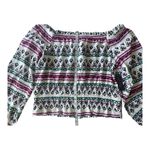 Wrangler Retro Off Shoulder Long Sleeve Elastic Women’s‎ Top Plus Size Size XXL Photo 4