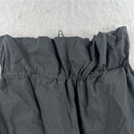 Lucky Brand  Missy Black‎ Windbreaker Jacket Drawcord Waist Packable Hood Size M Photo 11