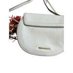 Rebecca Minkoff  White Leather Crossbody Tassle Bag Photo 3