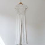 Tadashi Shoji  Zeina Ivory Jumpsuit Size 2 Photo 2