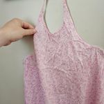 Abound  Dress Halter Tie Pink Floral Print Mini Casual Summer Vacation Cute Photo 1