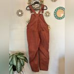 Kari Traa Women's Ane Bib Pant Overalls in Terracotta Toast Size XL Cotton Layer Brown Photo 5