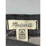 Madewell Women's Black High Waisted Faded Straight Leg Denim Jeans Pants Sz 25T Photo 4