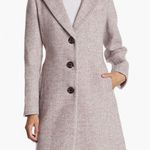 Sam Edelman Sam Edleman Notch Collar Lavender and ivory herringbone wool coat Photo 0