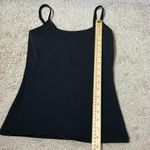 Pact  Organic Cotton Black Spaghetti Strap Tank Top Camisole Size Small Photo 4