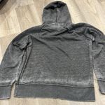 J. America  Burnout Wash, Grey “After Cancer Adventure, No fear” Hoodie Womens L Photo 2