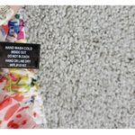 AQUA  Womens‎ Dress S Cream Blue Floral Smocked Ruffle Trim Long Sleeve Mini Photo 13