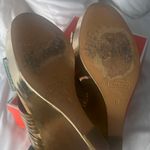 Coach Gold Wedges Photo 4