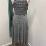 Banana Republic Black and White Gingham Women's Dress Photo 1