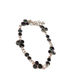Paparazzi Elegant Silver-Tone‎ Necklace and Bracelet Set with Black Crystal Accents R-67 Photo 2