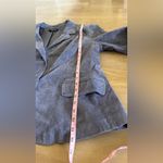 Chadwick's Genuine Suede Blazer blue size 16P 16 petite Photo 8